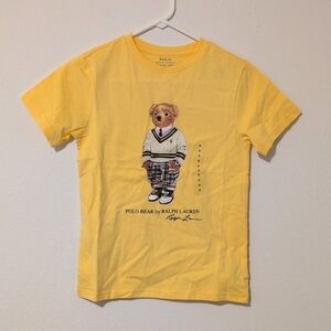 POLO BEAR by Ralph Lauren Kids Yellow T-shirts.